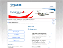 Tablet Screenshot of flybaboo.com